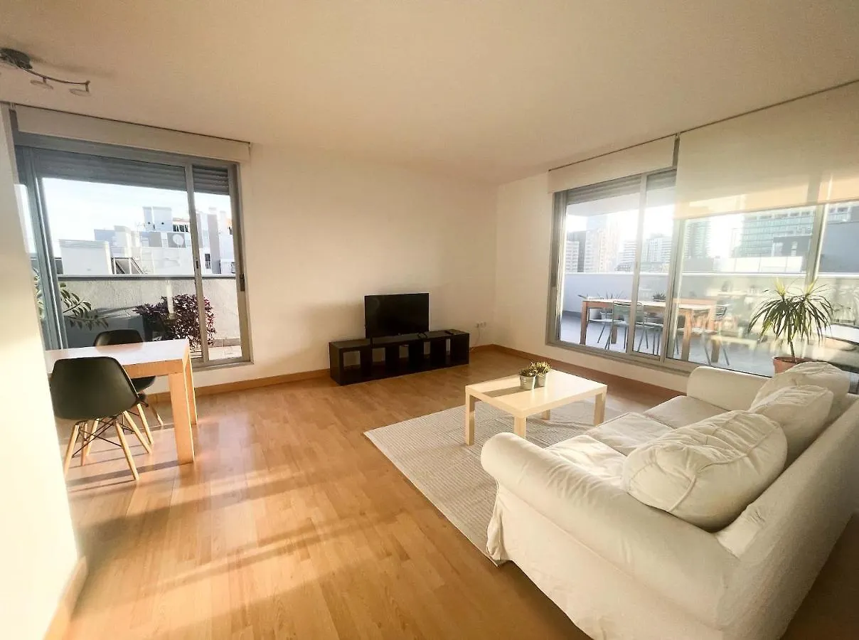 Beach & Culture Barcelona Port Forum Penthouse Apartment Sant Adria de Besos
